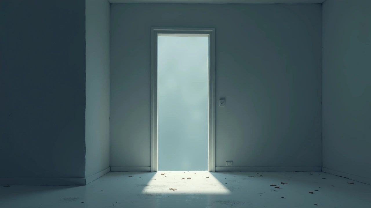 Illustration: An empty room.
