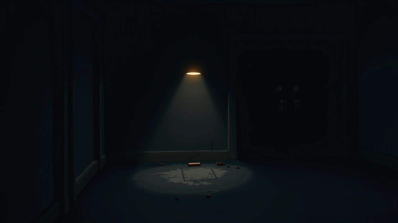 Illustration: a smartphone screen going dark in a dim room.