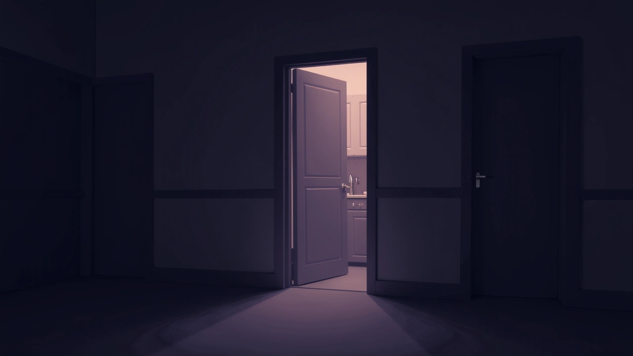 Illustration: the interior of an apartment.