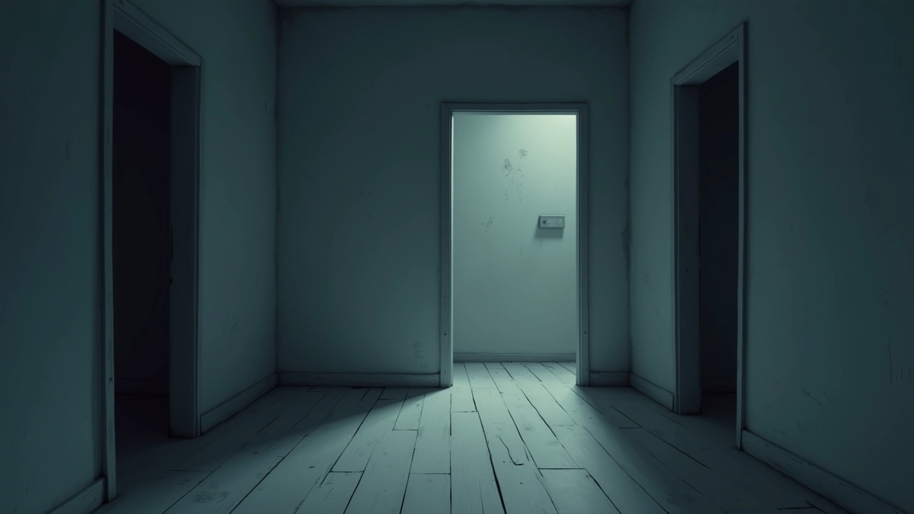 Illustration: the interior of a house.