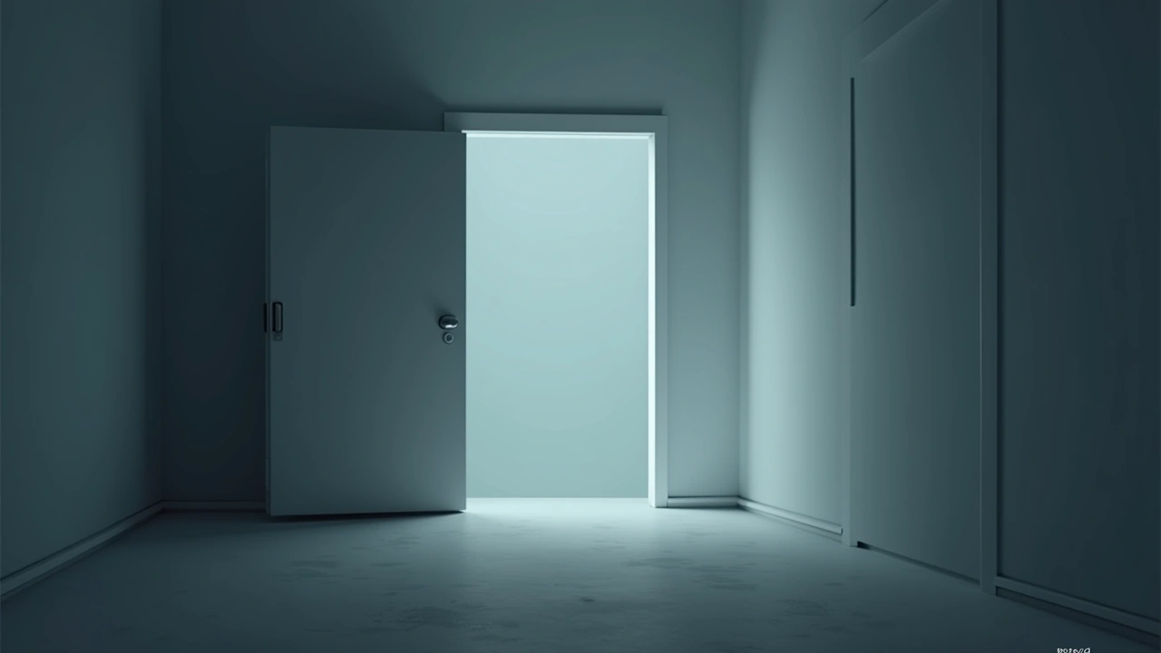 Illustration: An empty room.