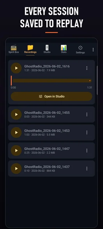 Ghost Hunting Radio Spirit Box screenshot 3