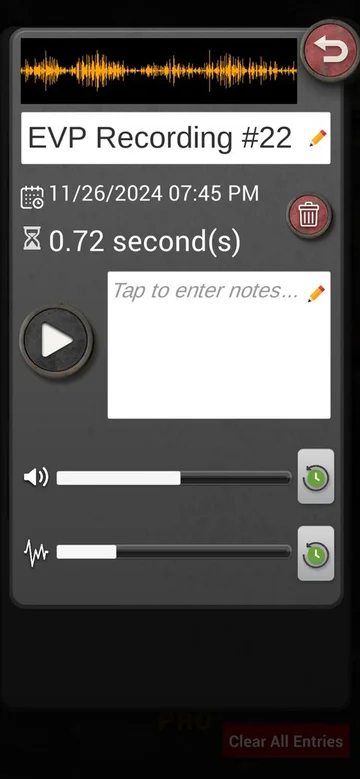 Ghost Voice Box - EVP Detector screenshot 3