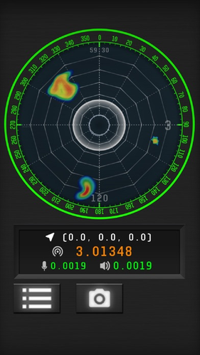 Screenshot of Ghost Sonar Detector